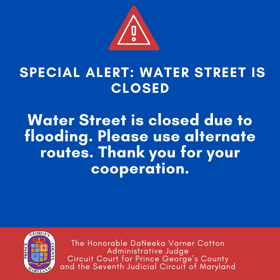 Water Street Closed 