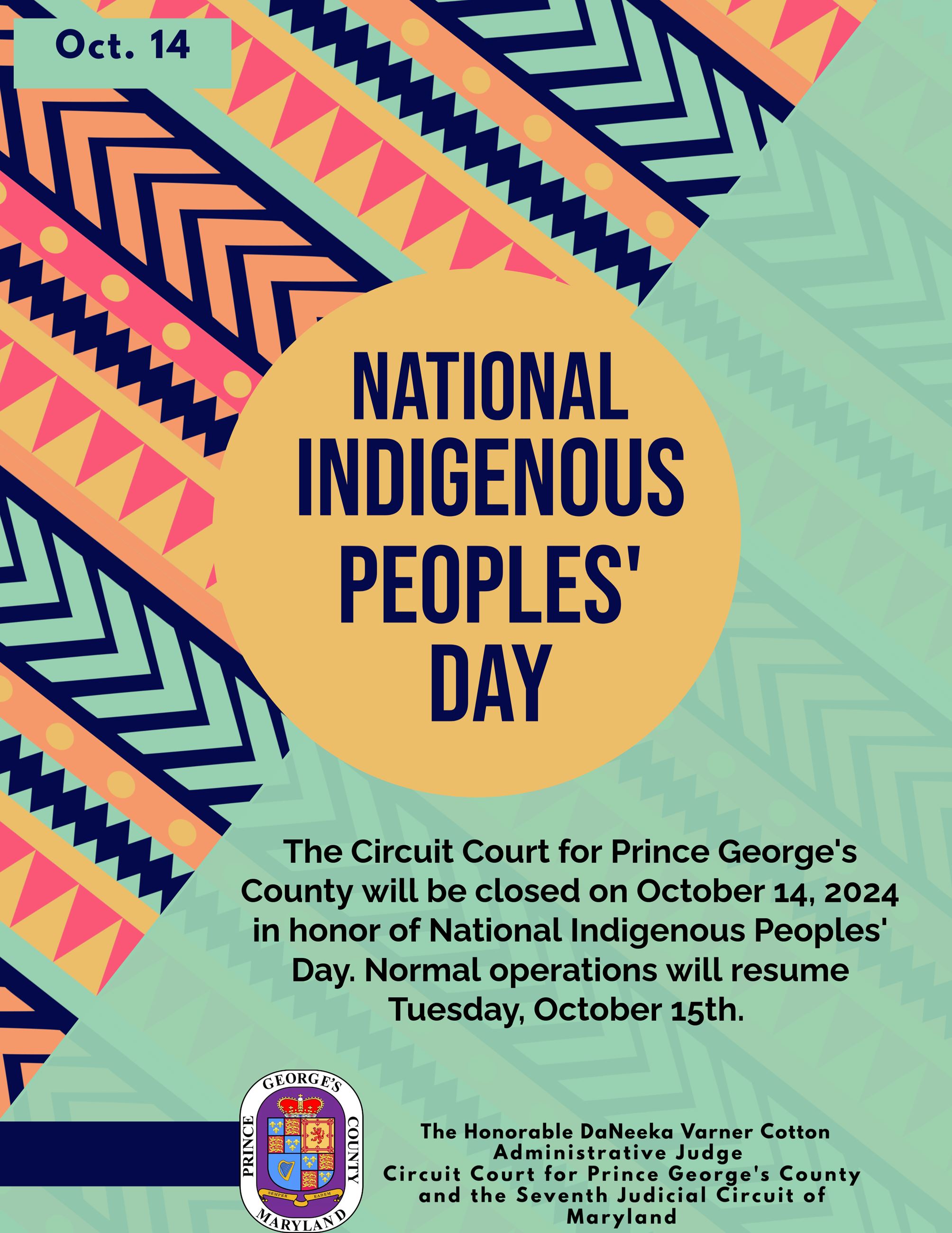 Indigenous Peoples' Day 2024